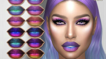 FRS Lipstick N289 by FashionRoyaltySims at TSR