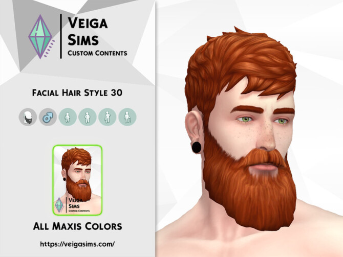 Facial Hair Style 30 by David_Mtv at TSR