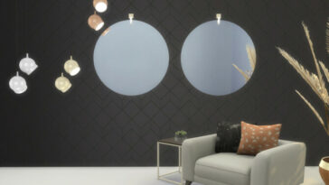 Falco Wall Panels And Lightings by Onyxium at TSR