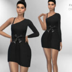 Fall Dress by Puresim at TSR