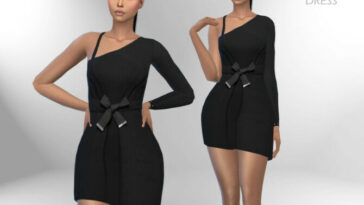 Fall Dress by Puresim at TSR