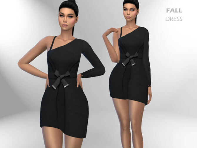 Fall Dress by Puresim at TSR