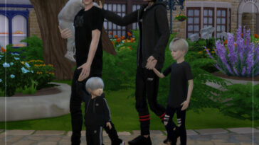 Family Time Pose Pack by YaniSim at TSR