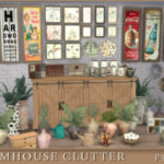 FarmHouse Clutter at pqSims4