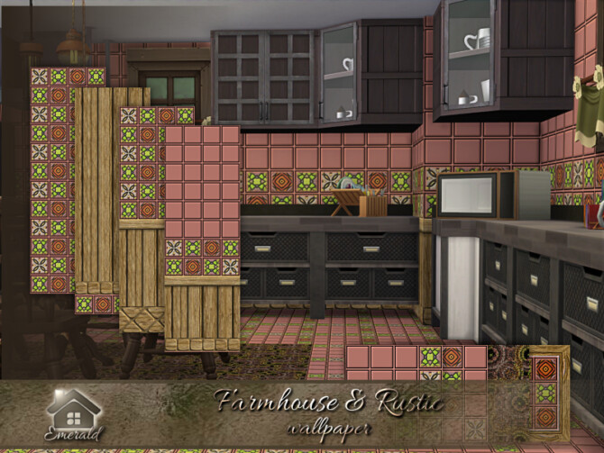 Farmhouse & Rustic Wallpaper by emerald at TSR