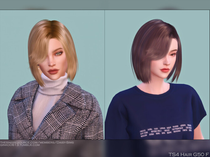 Female Hair G50 by DaisySims at TSR