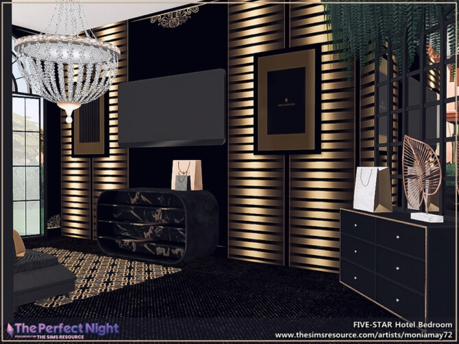 Five-Star Hotel Bedroom by Moniamay72 at TSR