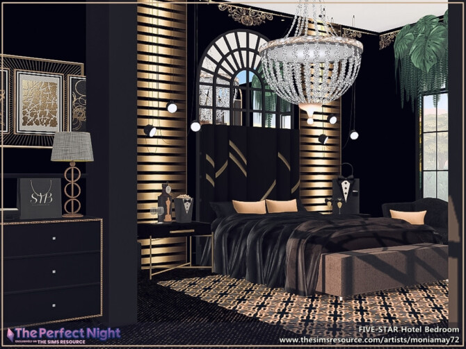 Five-Star Hotel Bedroom by Moniamay72 at TSR