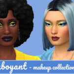 Flamboyant summer makeup collection at Frenchie Sim