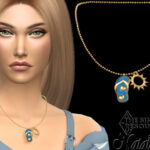 Flip flop pendant necklace by NataliS at TSR