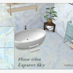 Floor tiles Laparet Sky by Coffeemoon at TSR