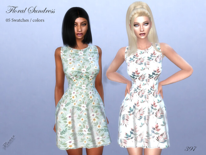 Floral Sundress by pizazz at TSR