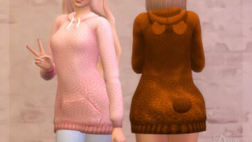 Fluffy Sweater by Dissia at TSR