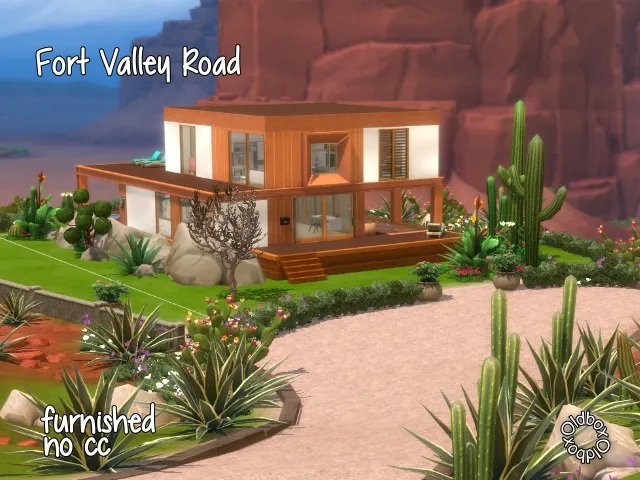 Fort-Valley Road by Oldbox at All 4 Sims