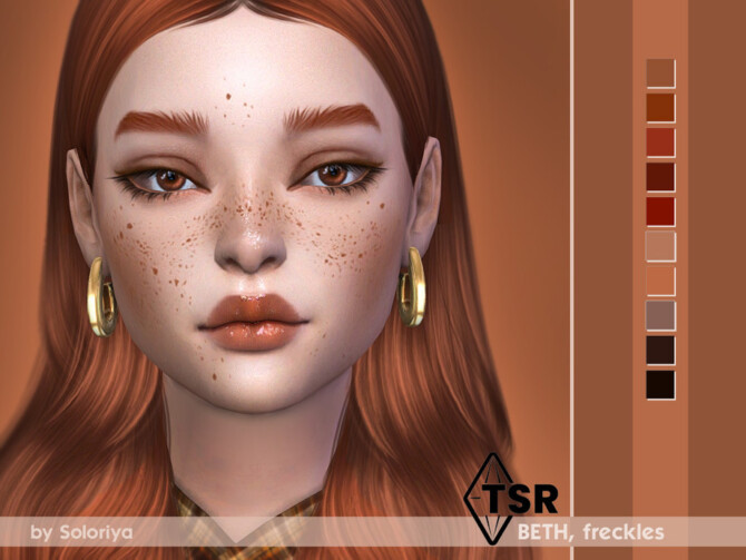 Freckles Beth by soloriya at TSR