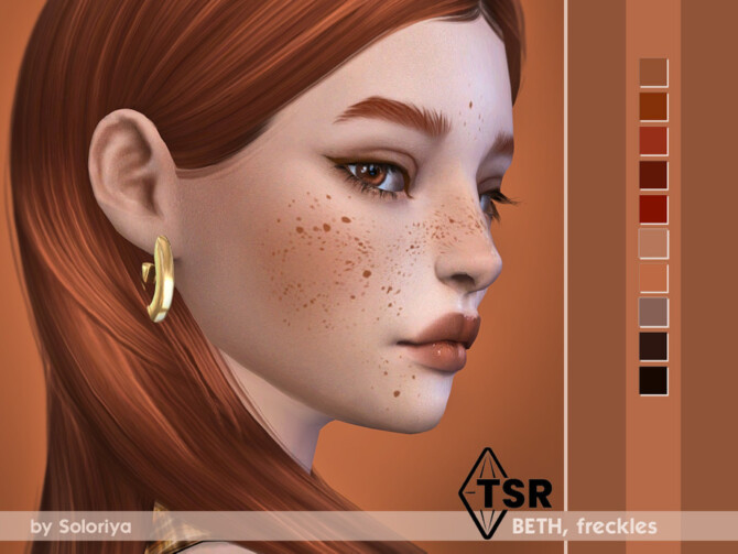 Freckles Beth by soloriya at TSR