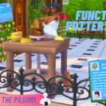 Functional Pottery Wheel by MiraiMayonaka at Mod The Sims 4