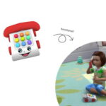 Functional toddler play telephone by PandaSamaCC at TSR