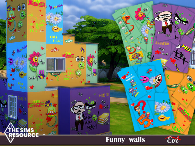 Funny Walls by evi at TSR