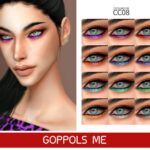 GPME-GOLD Eyeshadow CC 08 at GOPPOLS Me