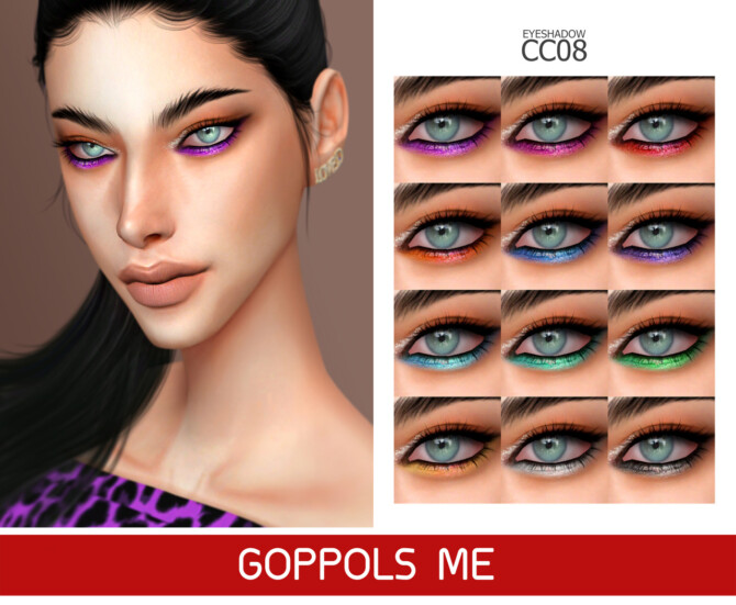 GPME-GOLD Eyeshadow CC 08 at GOPPOLS Me