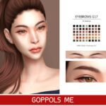 GPME-GOLD F-Eyebrows G17 at GOPPOLS Me