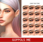 GPME-GOLD Liner Two Tone at GOPPOLS Me