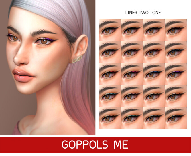 GPME-GOLD Liner Two Tone at GOPPOLS Me