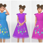 Girl’s Dress 0604 by ErinAOK at TSR