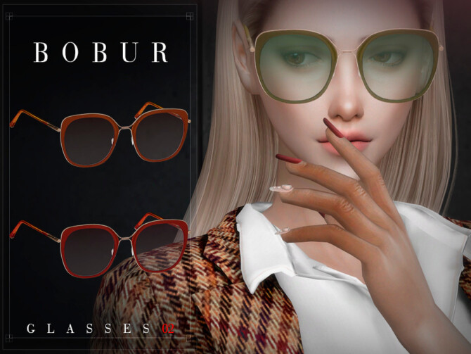 Glasses 02 by Bobur3 at TSR