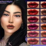 Glitter Lipstick by MagicHand at TSR