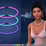 Glow Festival Necklace by feyona at TSR