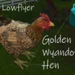 Golden Wyandotte Hen by lowflyer at Mod The Sims 4