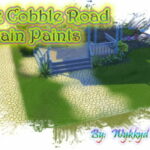 Grass & Cobble Stones – Terrain Paints by Wykkyd at Mod The Sims 4