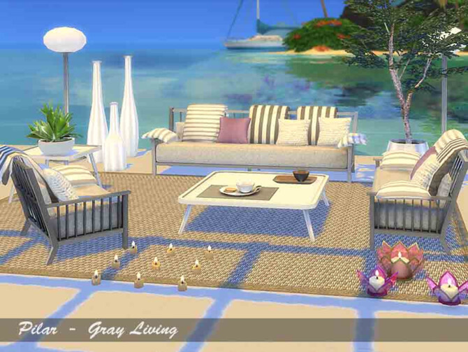 Gray Living by Pilar at TSR