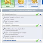 Grilled Cheese Aspiration in CAS by MxPlumbob at Mod The Sims 4