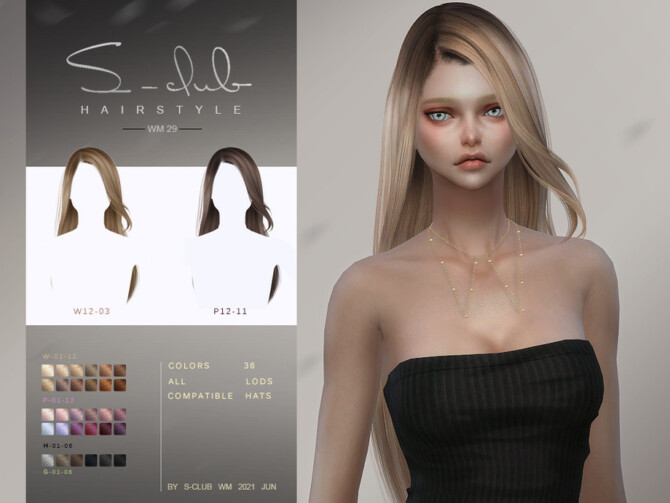 Hair 202129 by S-Club WM at TSR