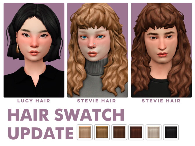 Hair Swatch Update at SERENITY