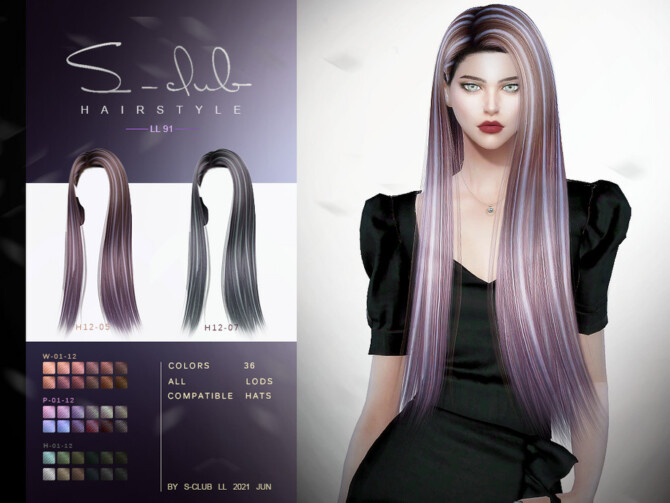 Hair n91 by S-Club LL at TSR