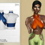 Halter Neck Top MC285 by mermaladesimtr at TSR