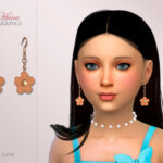 Hana Earrings Child by Suzue at TSR