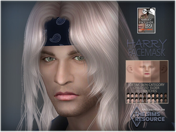 Harry facemask by BAkalia at TSR