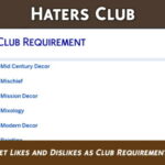 Haters Club by FDSims4Mods at TSR