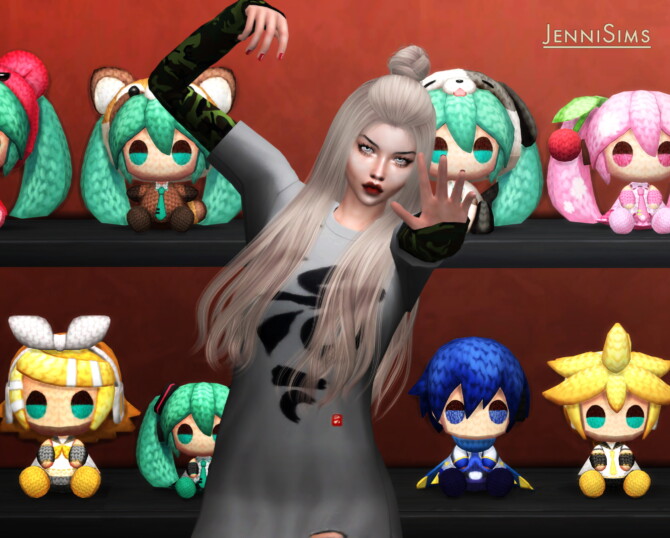 Hatsune miku DECORATIVE (9 ITEMS) at Jenni Sims