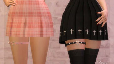 Heart Garter by Dissia at TSR