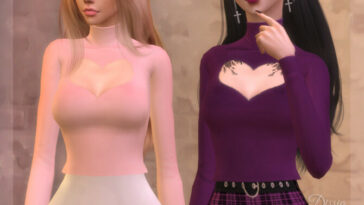 Heart Top by Dissia at TSR