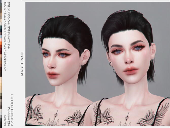 Hee Hwan Hair v2 by magpiesan at TSR