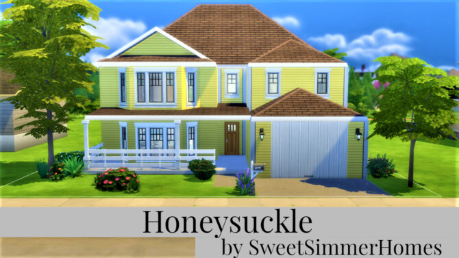 Honeysuckle home by SweetSimmerHomes at Mod The Sims 4