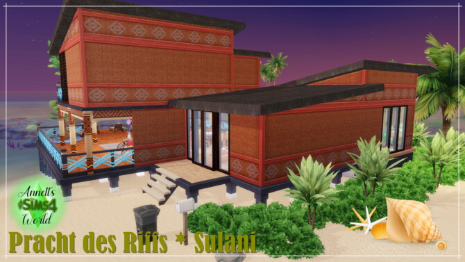 House Pracht des Riffs Sulani at Annett’s Sims 4 Welt