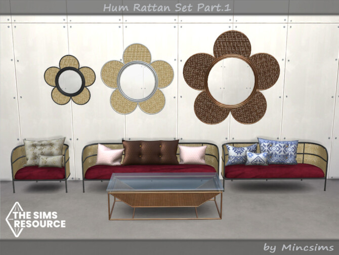 Hum Rattan Set Part.1 by Mincsims at TSR